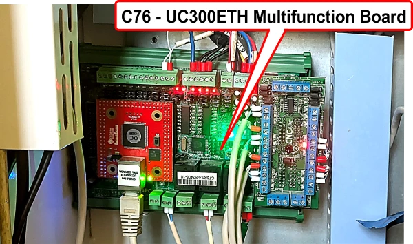 C76 - UC300ETH Multifunction Board