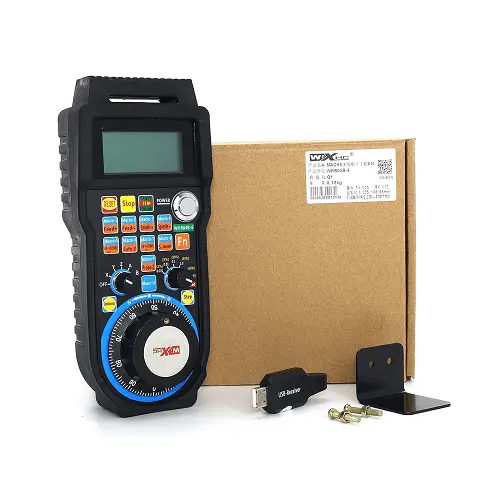 [WHB04B] CNC Handwheel MPG (Wireless ) WHB04B-4 for Mach3 Controller, 4 Axis ( X, Y, Z, A)