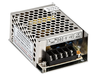 +12vdc @ 1.2 Amp 15W AC/DC ENCLOSED SWITCHING POWER SUPPLY
