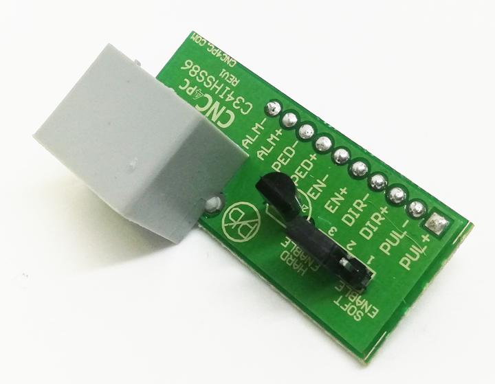 C34IHSS86 - Board for IHSS 86-XX Integrated Stepper Servo Motor