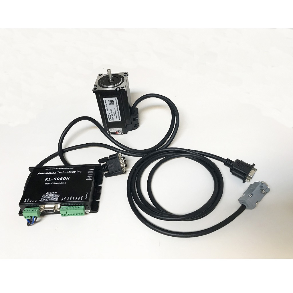 [5080H-23-2N-1000] NEMA 23 Closed Loop Stepper Motor System-Hybrid Servo Kit, 32 bit DSP Based: 282 oz-in