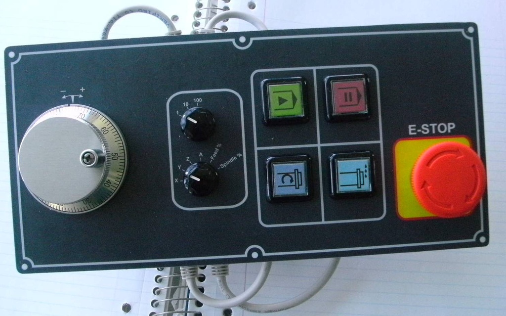 MPG9 - PoKeys 4 Axis Panel