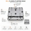FH-1 Plasma Floating Head with Magnetic Breakaway