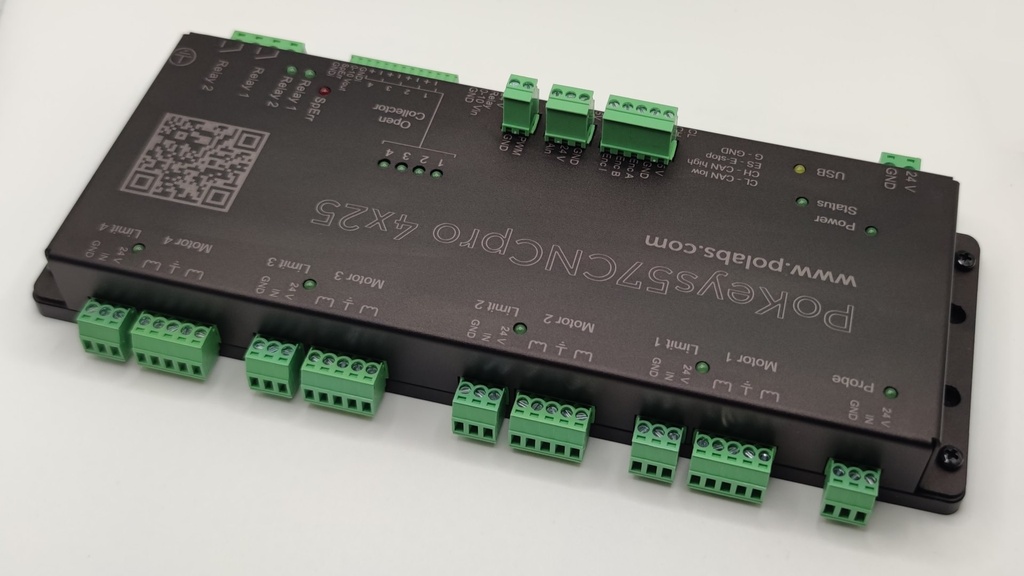PoKeys57CNCpro4x25 Ethernet and USB CNC controller