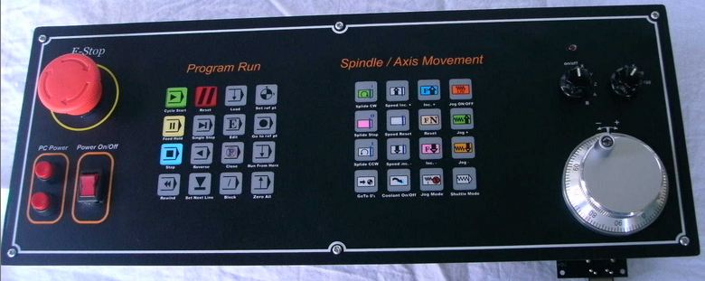 MPG11 - PoKeys 4 Axis Panel W/Keypads