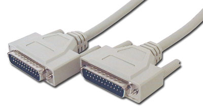 A43 - 3 FT IEEE 1284 Parallel Cable - DB25 M/M