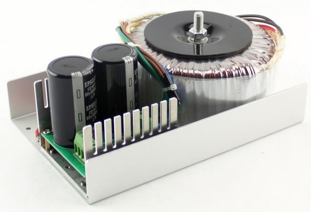 UNREGULATED LINEAR 50VDC/10AMP TOROIDAL POWER SUPPLY