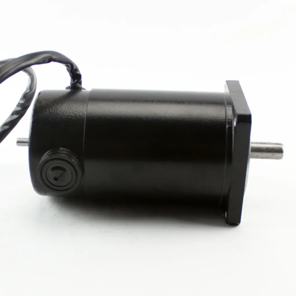 [34-150-90] NEMA34 600oz/in Dual Shaft DC Servo Motor SKEWED ROTOR DESIGN