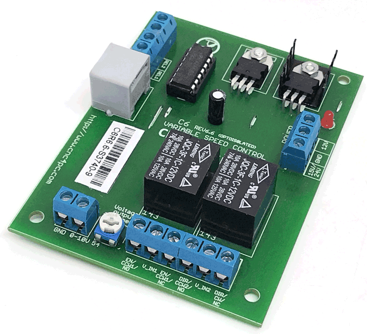 [C6] C6 - Variable Speed Control Board
