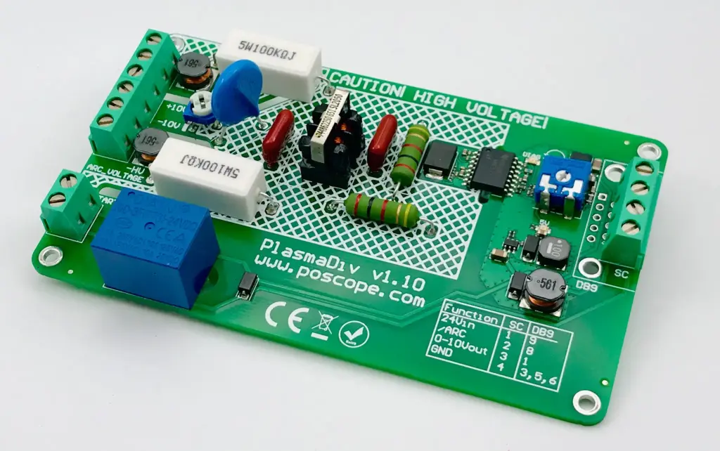 Plasma voltage divider – PlasmaDiv