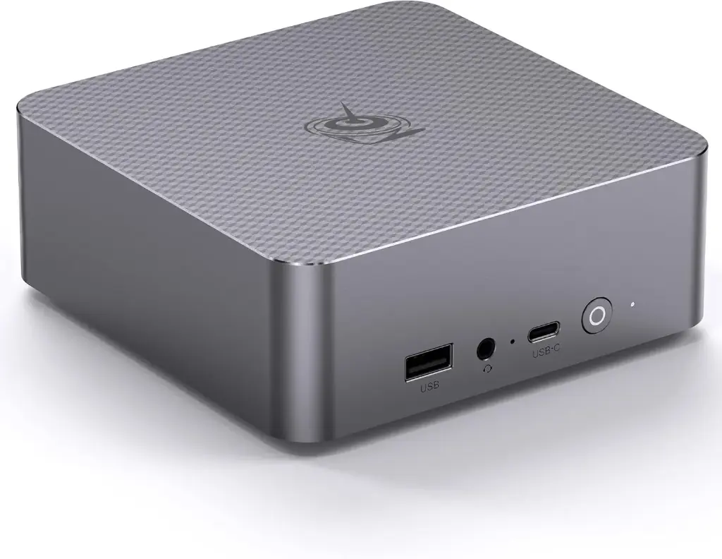 Beelink Mini PC EQi12, Intel Core 1220P(Max 4.4GHz 10C/12T), 16GB DDR4 500GB PCle4.0 SSD Mini Computers, Dual LAN/Wifi6/BT5.2,Dual 4K Display, Built-in Power Supply Office PC