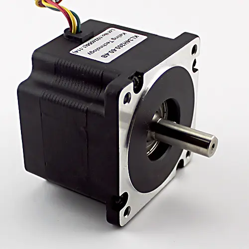 [34H260-60-4B] NEMA34 6A 456oz/in Stepper Motor – Dual Shaft