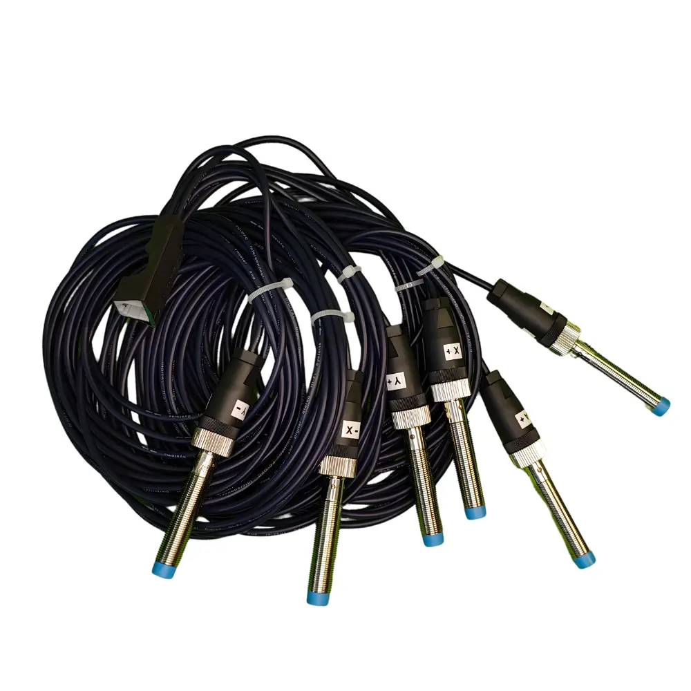 [ARN-PNP-6-X2Y2Z1A1] 4-Axis Inductive Limit Switch PNP NC Assembly to RJ45 (6 ft)
