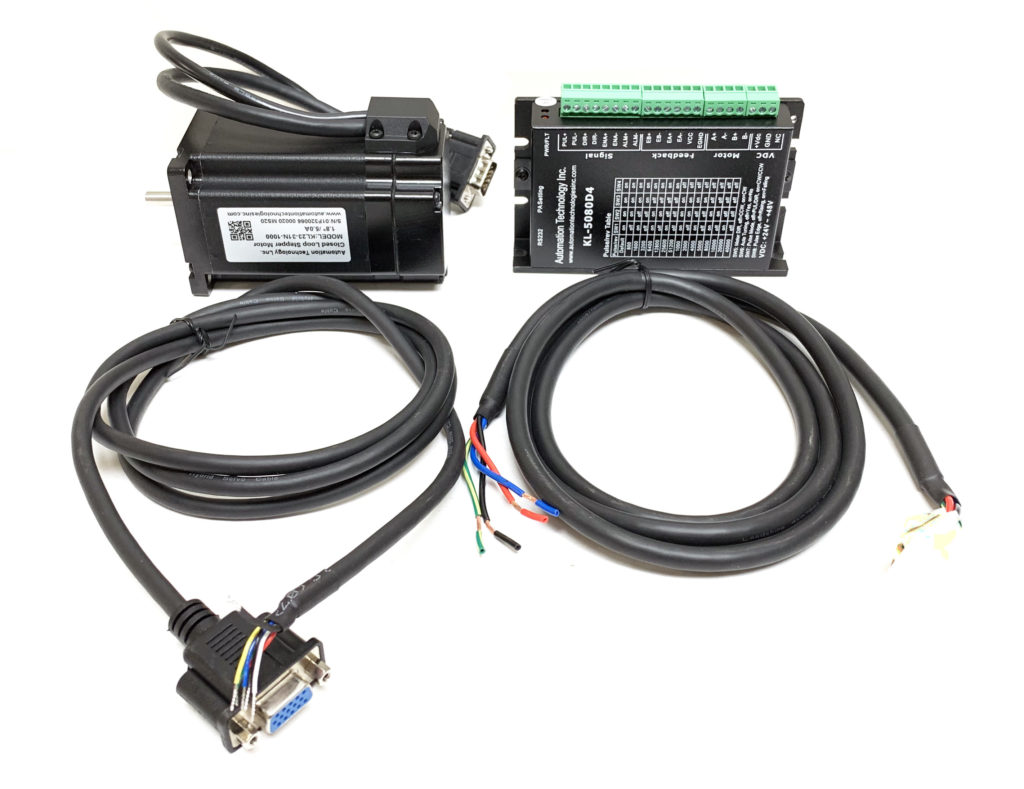 NEMA 23 Closed Loop Stepper Motor Kit: 439 oz-in, 8mm Shaft