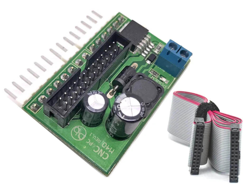 [M40-RC] MASSO Relay Connector Board with Ribbon Cable