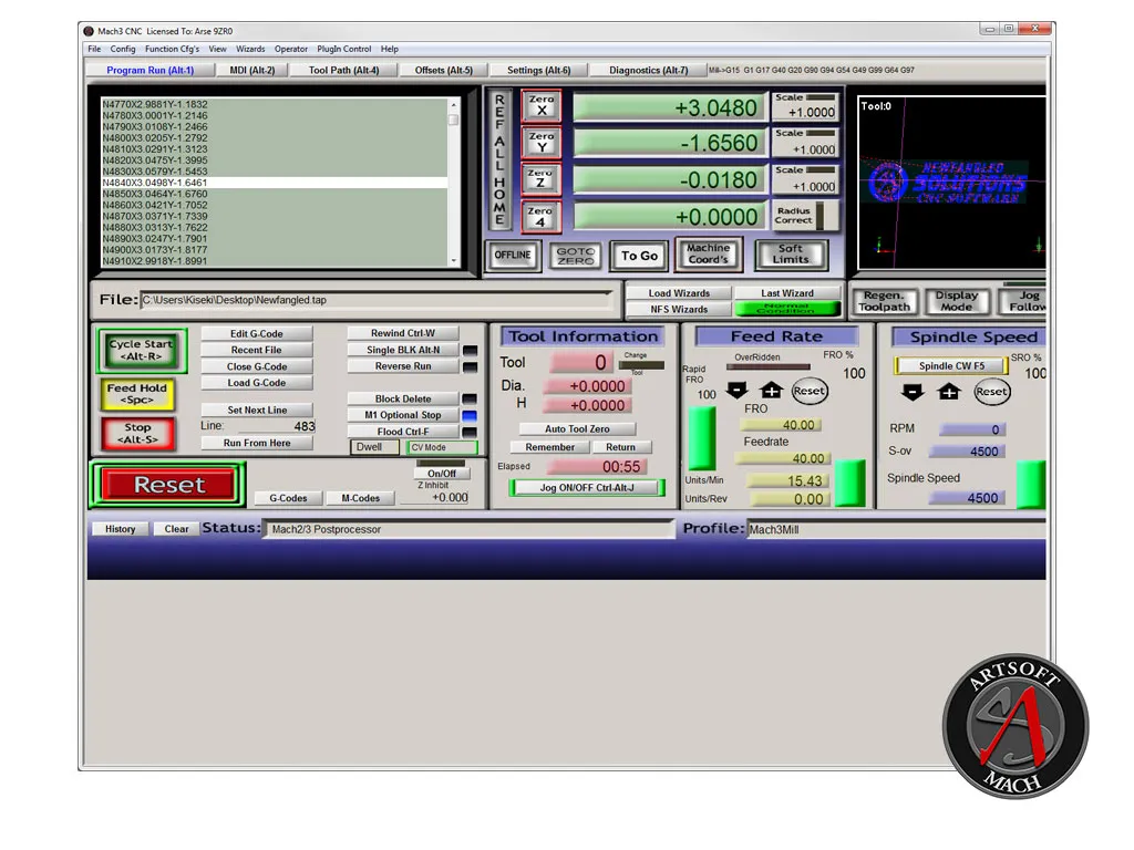 [Mach3Lic] Mach3 License File