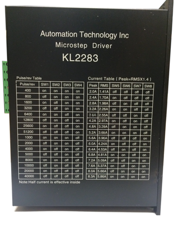 [2283] 2283 8.3 Amp Digital Bipolar Stepper Motor Driver, AC 80-220VAC - 32 bit DSP Based