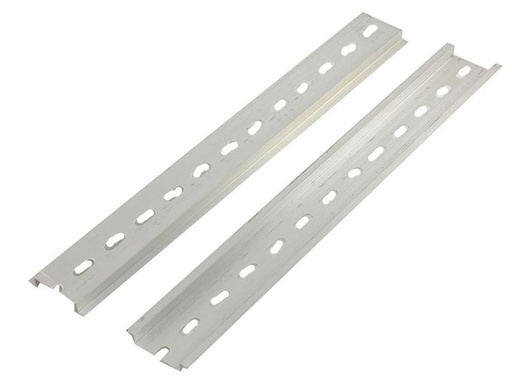 [DR35X250A] 35mm Width Slotted Design Aluminum DIN Rail 250mm