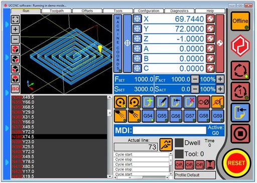 [UCCNC] UCCNC Control Software
