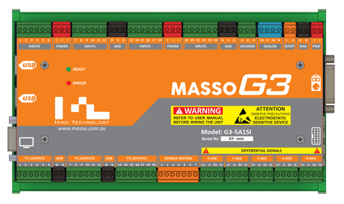 [G3-5A1SI] MASSO G3 CNC Controller