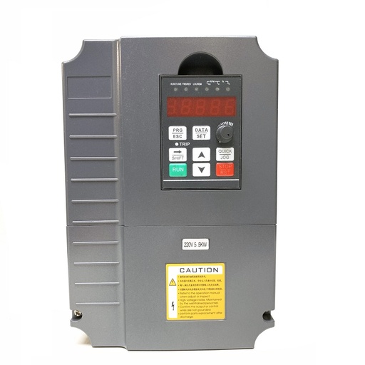 [VFD55G] CNC VFD 220V 5.5KW 7.5HP for Motor Speed Control GT-Series (220V, 5.5KW) VFD55G