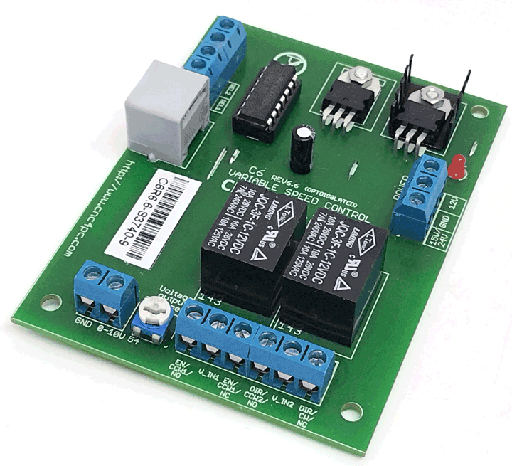 [C6] C6 - Variable Speed Control Board