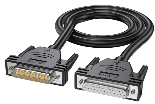 [A21] A21 - 10 FT 3m Parallel Cable - DB25 Male/Female