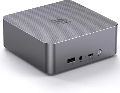 [MP_EQi12] Beelink Mini PC EQi12, Intel Core 1220P(Max 4.4GHz 10C/12T), 16GB DDR4 500GB PCle4.0 SSD Mini Computers, Dual LAN/Wifi6/BT5.2,Dual 4K Display, Built-in Power Supply Office PC