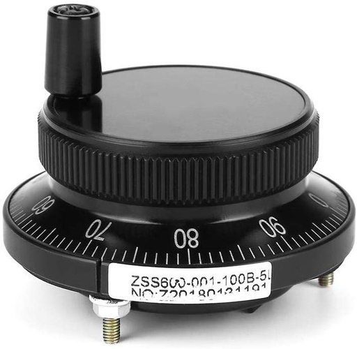 [MPG5B] MPG5 - Black 60mm Rotary Manual Pulse Generator